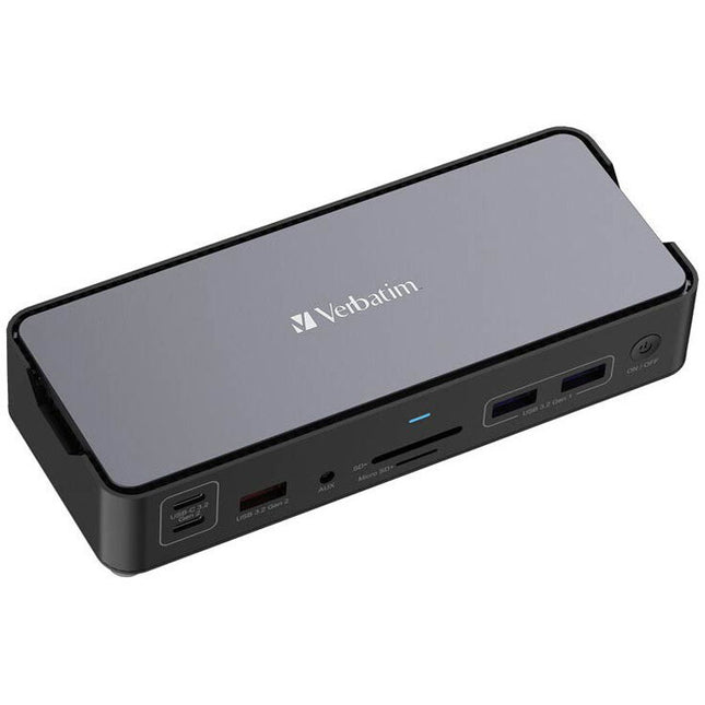 Verbatim 15-en-1 Estación de acoplamiento USB-C Pro 8K 100W Puerto Ethernet