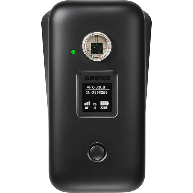 Shure MXW8X neXt Base Transmisor Inalámbrico para Micrófono 1.9 GHz 39 Horas Batería