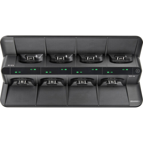 Shure MXWNDX8G Estación de Carga de 8 Bahías para Transmisores MXW neXt con Fuente USB-C 45W