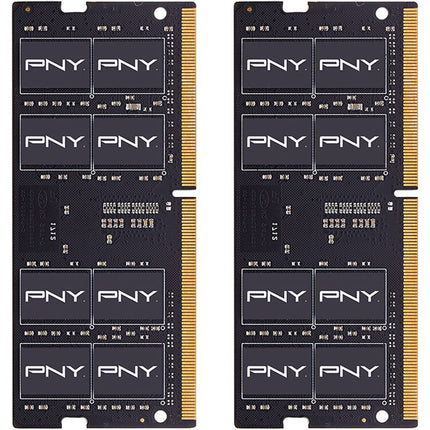 PNY 64GB DDR4 3200 MHz SO-DIMM Kit de Memoria 2x32GB 260 pines