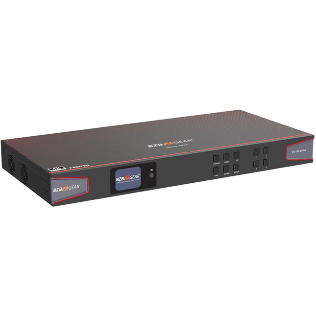 BZBGEAR BG-4K-44MA Matriz HDMI 2.0 4x4 UHD 4K60 HDR10 HDR10+ Dolby Vision