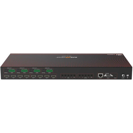 BZBGEAR BG-4K-44MA Matriz HDMI 2.0 4x4 UHD 4K60 HDR10 HDR10+ Dolby Vision