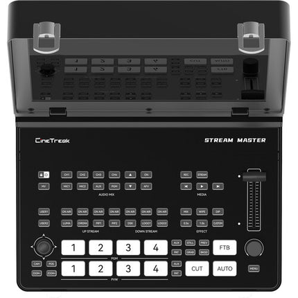 CineTreak CT-PT20 Kit NDI PTZ 2 Cámaras Zoom Óptico 20x Switcher HDMI