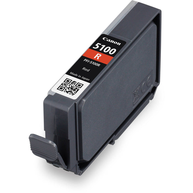 Canon PFI-5100 LUCIA PRO II Tinta roja pigmentada 14.4mL para impresión