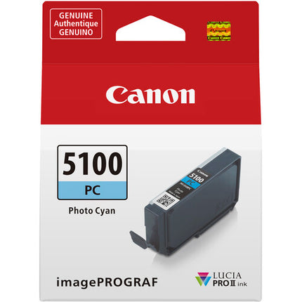 Canon PFI-5100 LUCIA PRO II Tinta Foto Cyan 14.4mL para imagePROGRAF PRO-310