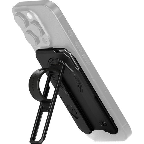 Tilta Khronos Backplate Magnético Multifuncional para iPhone 16 Pro Negro Kickstand Cuchillo Retráctil