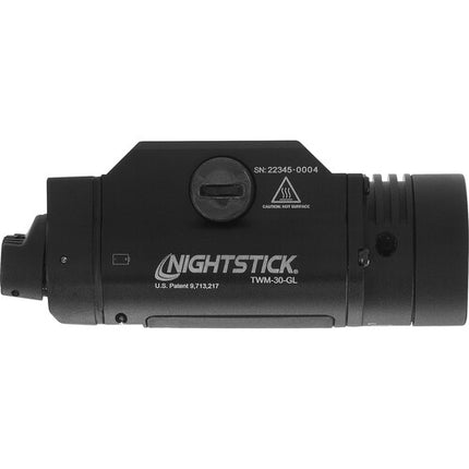 Nightstick TWM-30 Linterna para Pistola 1200 Lúmenes Láser Verde
