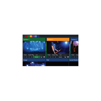 AIDA Imaging Compact Kit de Cámaras NDI IP Full HD 1080p60 con vMix