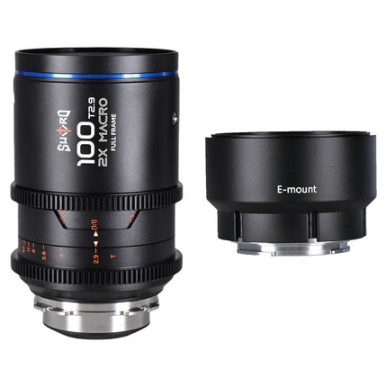 Venus Optics Laowa Sword 100mm T2.9 2x Macro Lente Cine Full Frame Kit Adaptador ARRI PL Sony E