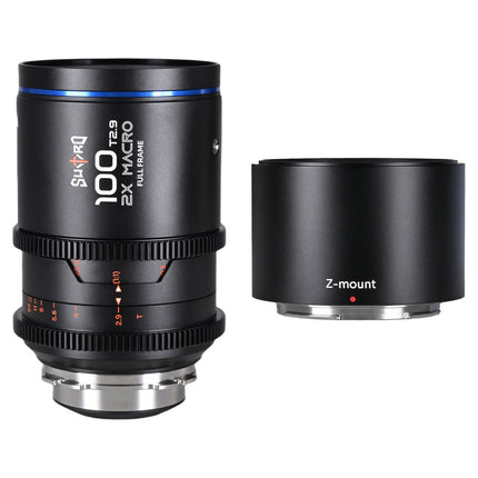 Venus Optics Laowa Sword 100mm T2.9 Lente Macro Cine 2x 9.7" Distancia mínima y Adaptador Nikon Z