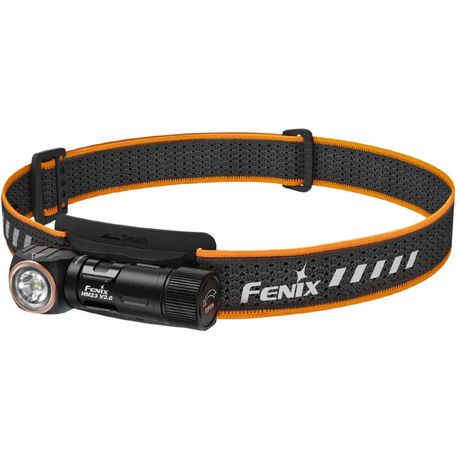 Fenix Flashlight HM23 V2 Linterna Frontal Compacta 300 Lúmenes Batería AA