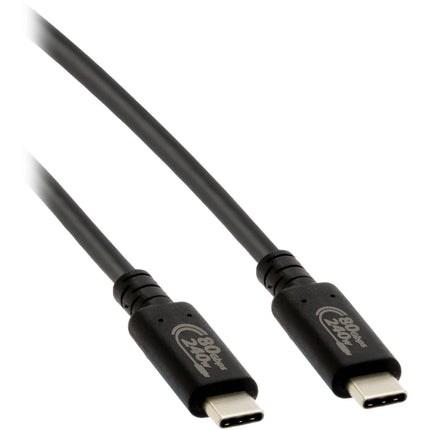 Pearstone Cable USB Tipo-C 240W 80 Gb/s 3.3 Pies USB4