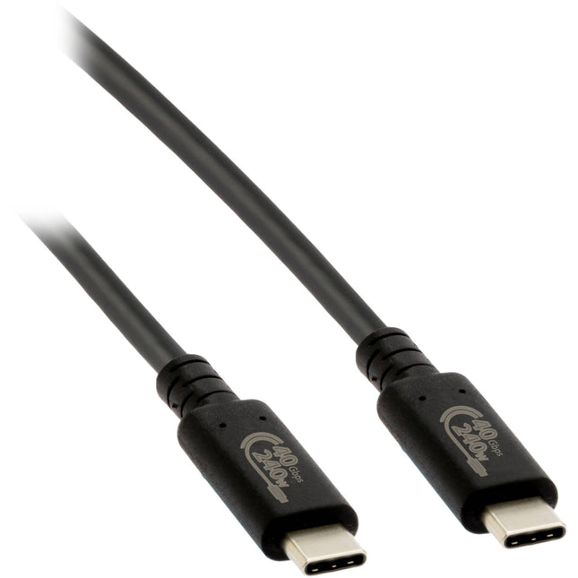 Pearstone Cable USB4 Tipo-C 240W 3.3 Pies Alta Velocidad 40 Gb/s