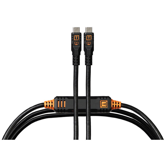Tether Tools LeverLock & Optima Kit de Cable USB-C 15 pies Negro