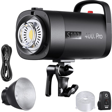 Neewer S102-400W PRO Monolight Estudio 400Ws 30W LED 2.4 GHz Trigger