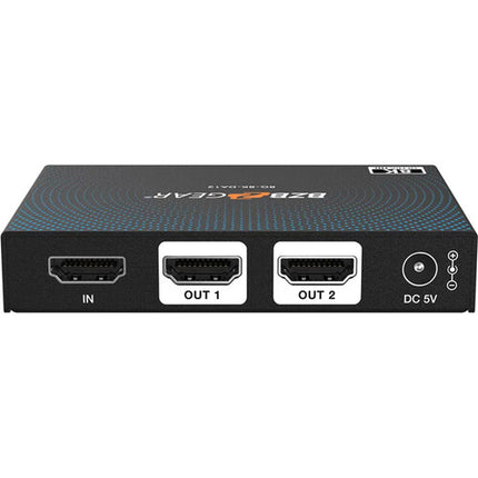 BZBGEAR Splitter HDMI 2.1 1x2 UHD 48 Gb/s 8K60 4K120 con Auto Downscaling