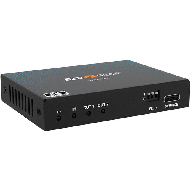 BZBGEAR Splitter HDMI 2.1 1x2 UHD 48 Gb/s 8K60 4K120 con Auto Downscaling