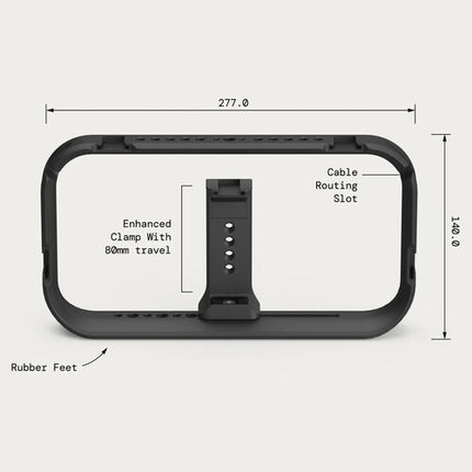 Moment Basecage Fast and Light Jaula Móvil con Soporte Ajustable para Smartphone