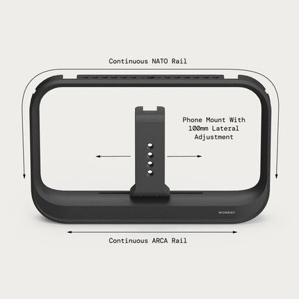 Moment Supercage Mobile Cage con Base Arca USB-C PD y HDMI 4K 60Hz