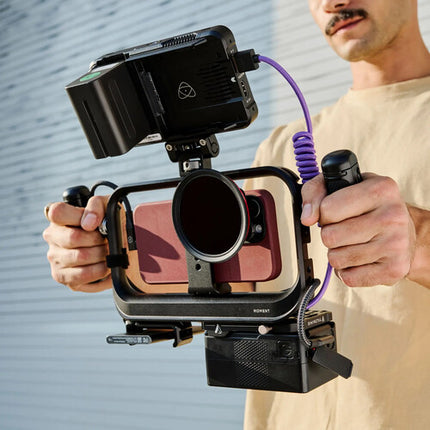 Moment Supercage Mobile Cage con Base Arca USB-C PD y HDMI 4K 60Hz