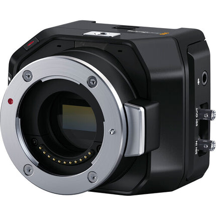 Blackmagic Design Micro Studio Cámara 4K G2 Resolución UHD 3840x2160p60 Mount Micro Cuatro Tercios