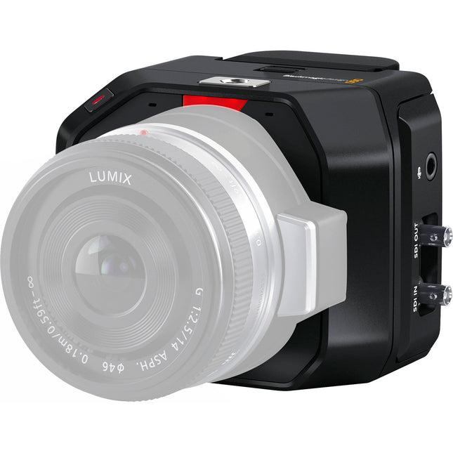 Blackmagic Design Micro Studio Cámara 4K G2 Resolución UHD 3840x2160p60 Mount Micro Cuatro Tercios