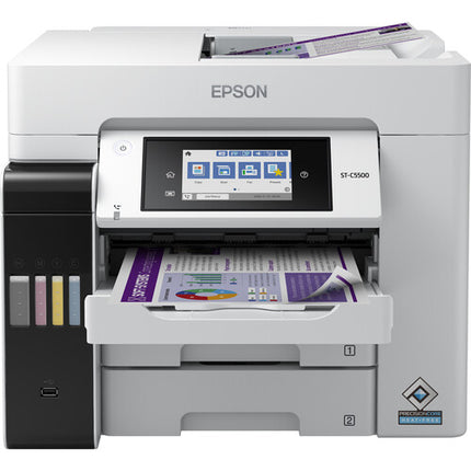 Epson WorkForce Pro ST-C5500 Supertank MFP Color impresión dúplex 25 ppm resolución 4800x1200 dpi