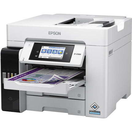 Epson WorkForce Pro ST-C5500 Supertank MFP Color impresión dúplex 25 ppm resolución 4800x1200 dpi