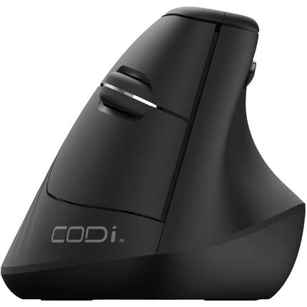 CODi 6D Ratón Ergonómico Inalámbrico 2400 dpi 2.4 GHz Bluetooth