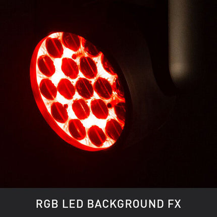 American DJ Vizi Pix Z19 RGBL Luz Móvil LED Wash Luz 19 LEDs 30W Ángulo 7-42°