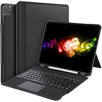 CODi Bluetooth Keyboard Folio con Trackpad para iPad Pro 12.9" 3ª y 4ª Gen con soporte para Apple Pencil