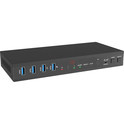 VigilLink VLKV-H202D Switch KVM HDMI 2 Puertos Duales 4K UHD 60Hz IR