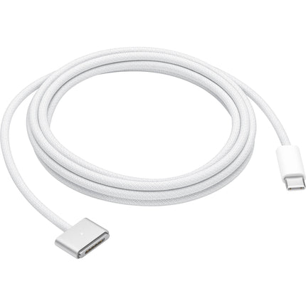 Apple USB-C a MagSafe 3 Cable 2 Metros Compatible con Modelos MacBook Silver