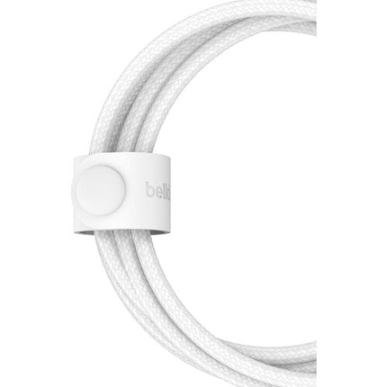 Belkin BoostCharge Pro Cable 2 en 1 USB-C Lightning 5 pies 60W blanco