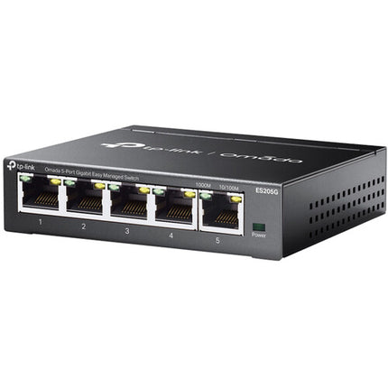 TP-Link Omada ES205G Switch de Red Gestionado 5 Puertos Gigabit 10 Gb/s Capacidad