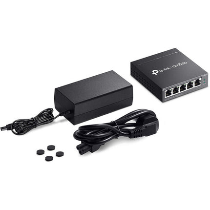 TP-Link Omada ES205GP Switch de Red Gestionado 5 Puertos Gigabit 65W PoE+
