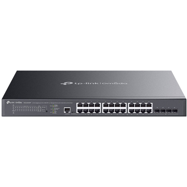 TP-Link Omada SG3428XMPP Switch de Red Gestionado 24 Puertos PoE++ 500W PoE Budget