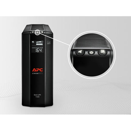 APC Battery Back-UPS Pro BX1500M SAI 1500 VA 900W con Regulación Automática de Voltaje