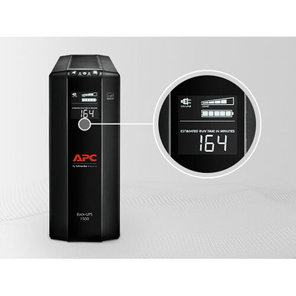 APC Battery Back-UPS Pro BX1500M SAI 1500 VA 900W con Regulación Automática de Voltaje