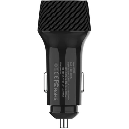 CODi Cargador de Auto USB 20W 2 Puertos USB-C y USB-A Seguro
