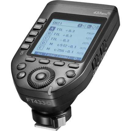 Godox FT433C Disparador Flash Inalámbrico TTL para Canon 433 MHz Alcance 100 m