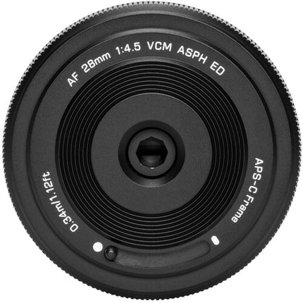 Viltrox AF 28mm f 4.5 XF Lente para Fujifilm X Apertura Constante f 4.5 y Motor VCM Silencioso