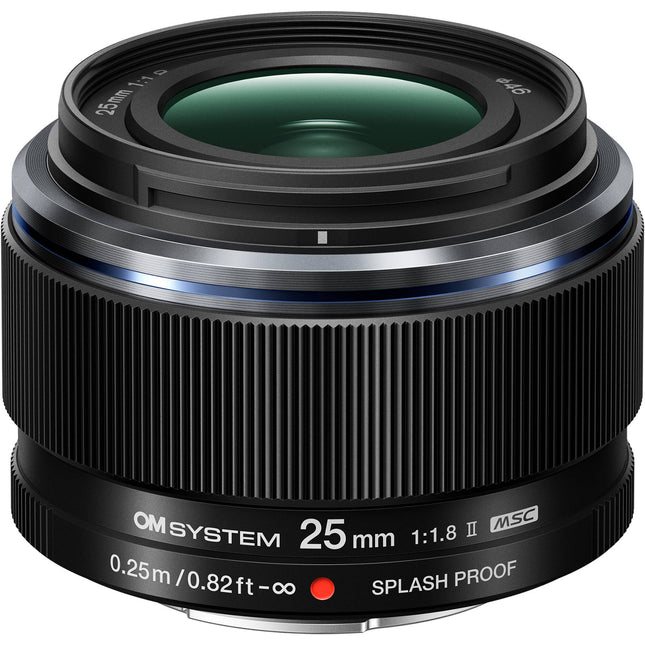 OM SYSTEM M.Zuiko Digital 25mm f/1.8 II Lente para Micro Cuatro Tercios con dos elementos asféricos