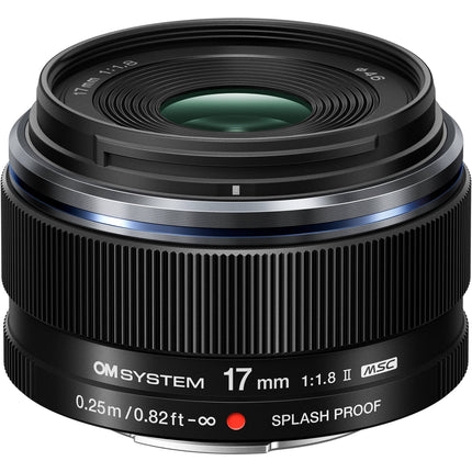 OM SYSTEM M.Zuiko Digital 17mm f/1.8 II Objetivo Micro Cuatro Tercios con Diafragma de 7 Cuchillas