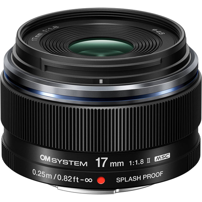 OM SYSTEM M.Zuiko Digital 17mm f/1.8 II Objetivo Micro Cuatro Tercios con Diafragma de 7 Cuchillas