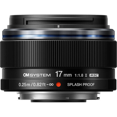 OM SYSTEM M.Zuiko Digital 17mm f/1.8 II Objetivo Micro Cuatro Tercios con Diafragma de 7 Cuchillas