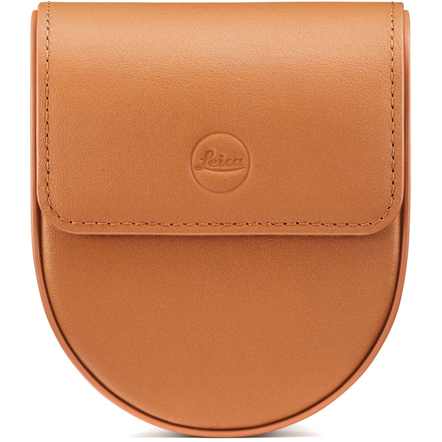 Funda de piel natural para Leica LUX Grip con soporte AirTag integrada
