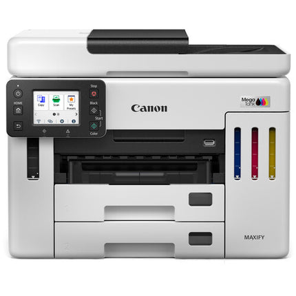 Canon MAXIFY GX7120 impresora multifunción color con tres botellas de tinta GI-26 y doble bandeja de 250 hojas