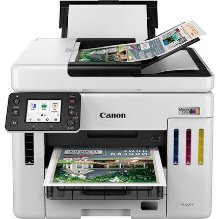 Canon MAXIFY GX7120 impresora multifunción color con tres botellas de tinta GI-26 y doble bandeja de 250 hojas
