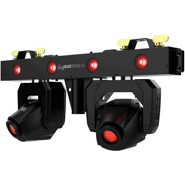 CHAUVET DJ GigBAR Bridge Sistema de Iluminación 2 en 1 con Cabezas Móviles 10W y RGBAW+UV